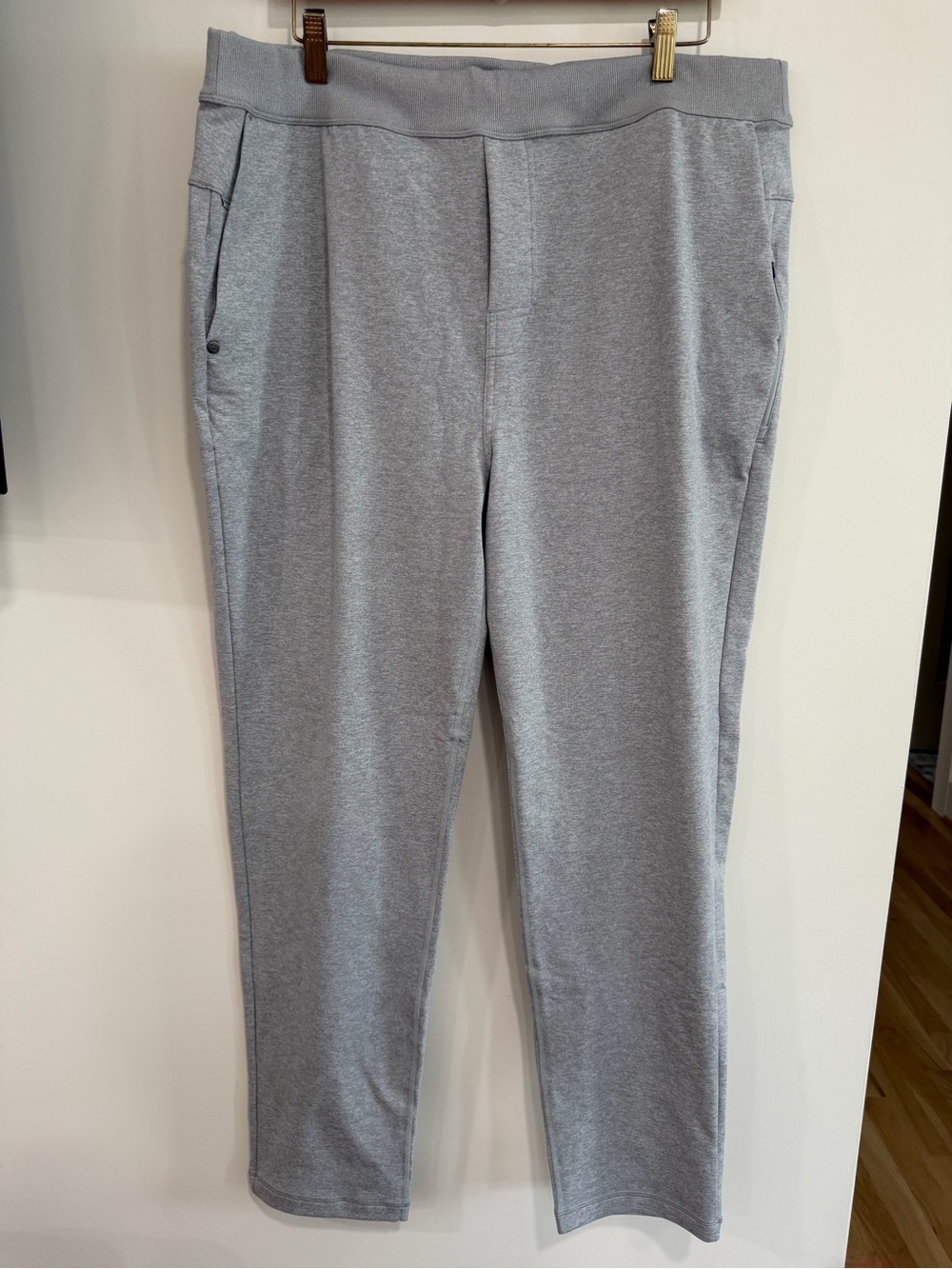 Vuori Light Grey Performance Joggers